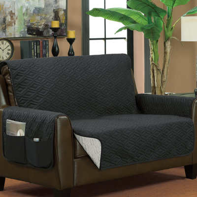 Box Cushion Loveseat Slipcover