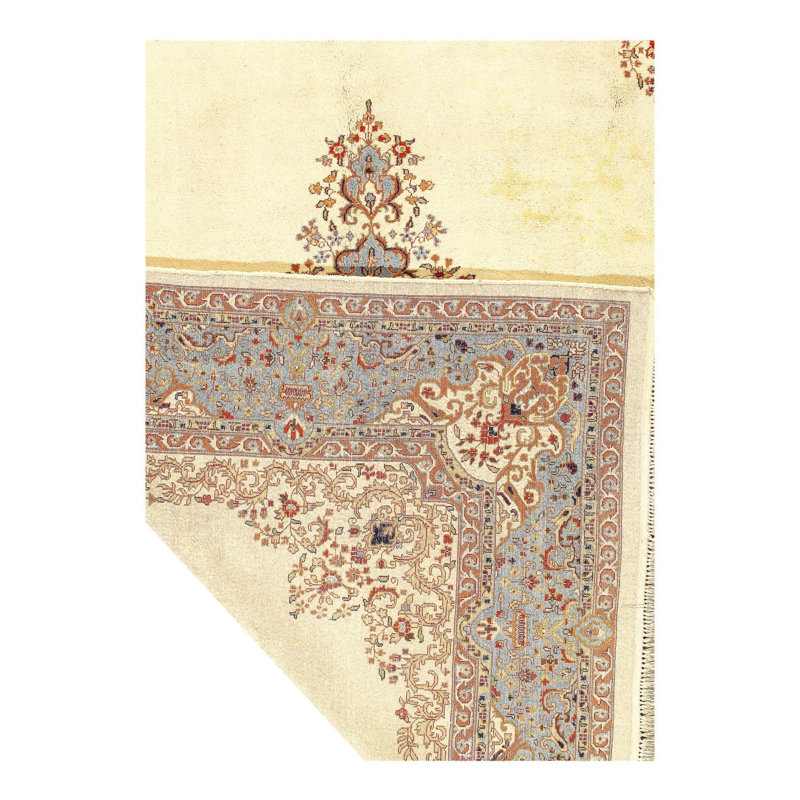 Oriental Area Rug in Ivory