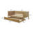 Wood Twin Daybed With Trundle Natural