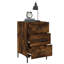 Majida 40cm W Manufactured Wood Bedside Table-2075919380