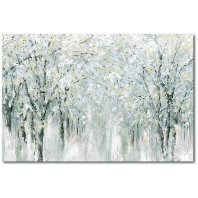 « trees fleuriing », impression sur toile
