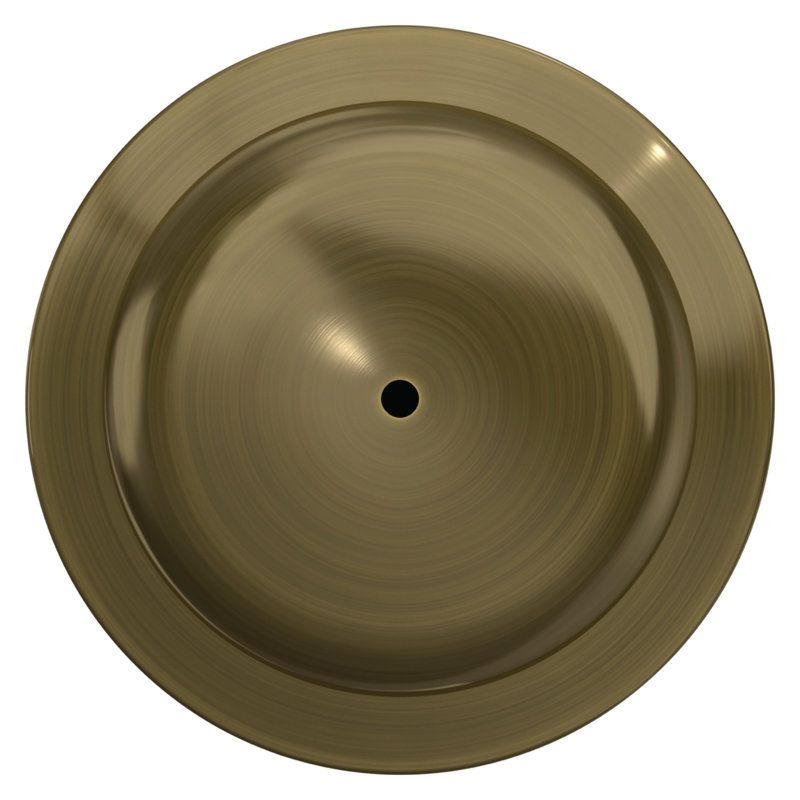 Plymouth Bed and Bath Knob, Antique Brass