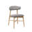 Upholstered Solid Wood Dining Chair-2038646602