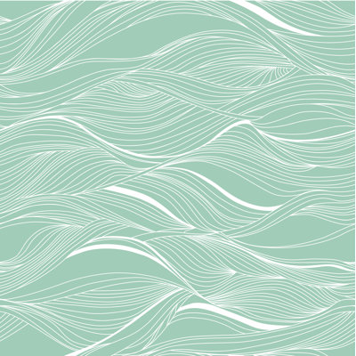 Waves Of The Sea by Maria_Galybina - Wrapped Canvas Print