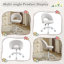 Chaise de bureau l 21 po avec roulettes-61194545-41672646