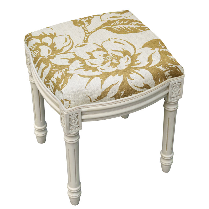 Tabouret de coiffeuse Caramel, Brun clair