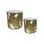 Babacer Glass Top Side Table Set
