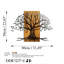 Accessoire mural décoratif en bois
