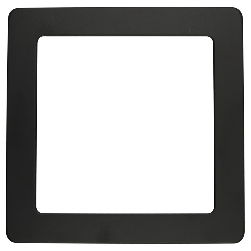 Garniture de cloison encastrée 12 "ModPlus, Chrome