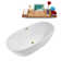 66.9'' x 30.7'' Freestanding Soaking Acrylic Bathtub