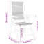 6 - Person Patio Dining Set Extendable Rectangular Table-1270967760