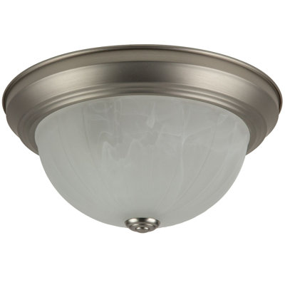 DBN218 FR 2-18W CF BRUSH NICKLE FROST Dome FIX