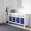 Ensemble de 2 bacs de rangement en tissu pliables-2093101677