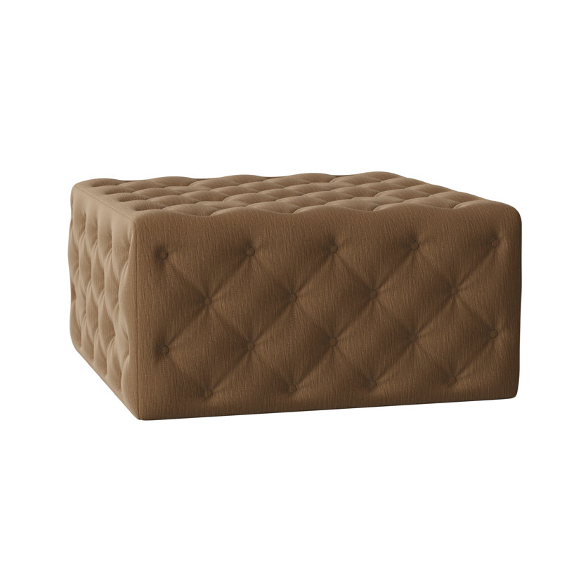 Liv Upholstered Ottoman, Encore Pecan