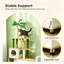 2‑in‑1 Hidden Cat Litter Box Enclosure Cat Tree with House, Ladder & Scratching Posts, Oak