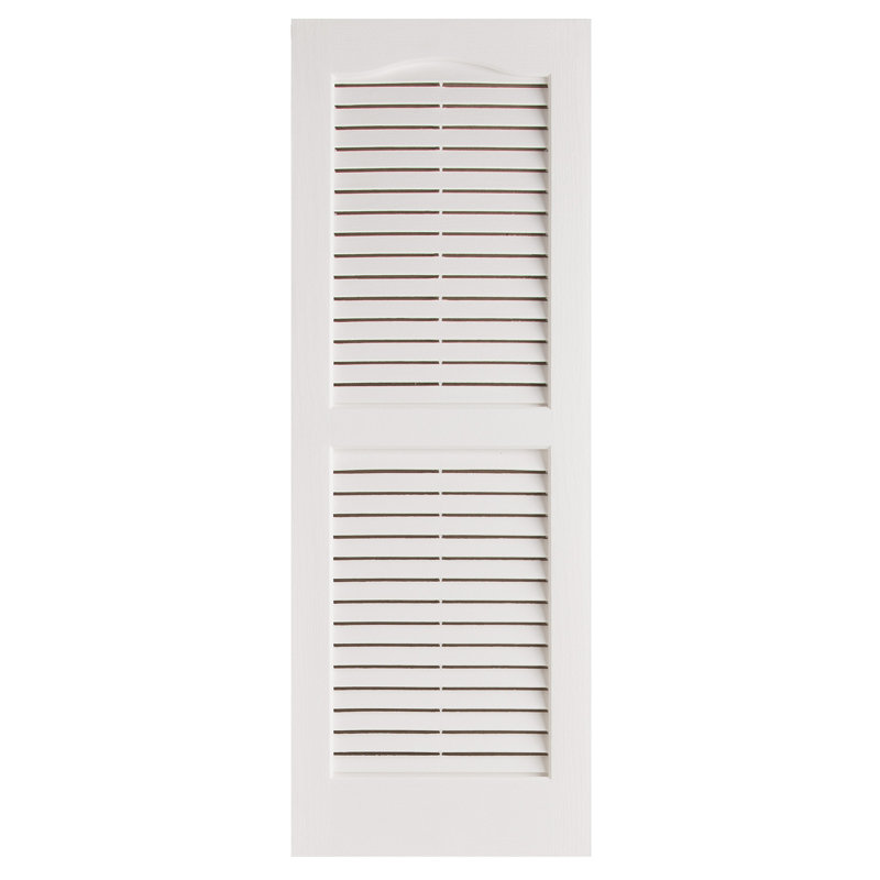 Volet cathédrale à persiennes standard, Peut être peint, 14.5", 59 po