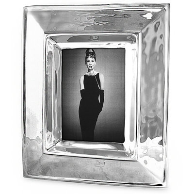 Soho Silver Metal Beveled Picture Frame