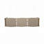 Wood Outdoor Bench, 3-Person Garden Bench