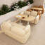 Banc rembourré en similicuir-100074023