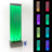 Bubble Wall Indoor Water Fountain, 72" with Color-Changing LED Lights and Remote, Silver-66653518