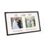 Black Metal Picture Frame with Mat