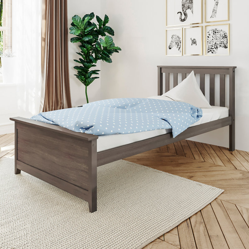 Lit plateforme Bolin Kids, Argile, Simple