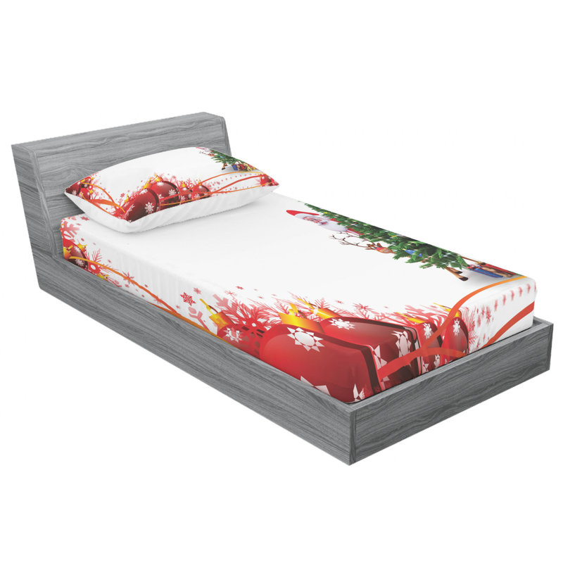 Microfiber Sheet Set, Twin XL Sheet Set with Fitted Sheet