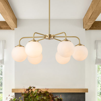 Sanav 6 - Light Dimmable Sphere Chandelier