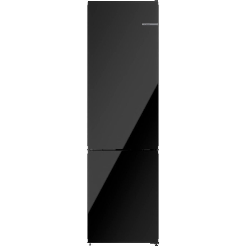 Free-Standing Fridge-Freezer, Black