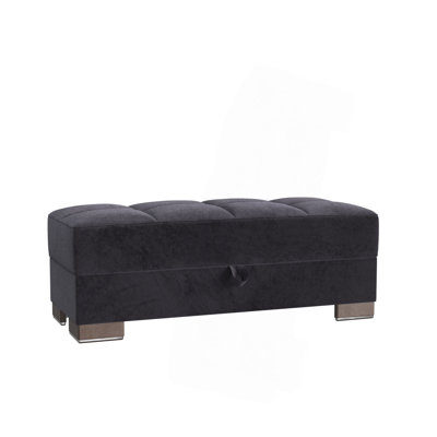 Collection Repose-pieds rembourré avec rangement (SEULEMENT OTTOMAN)