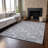 Premium Machine Washable Prisco Gray Rug-1887506338