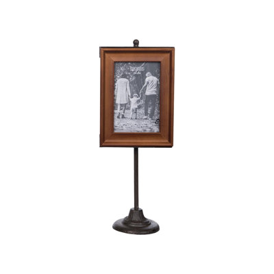  Small Metal/Wood Easel Frame Home Decorations Spring