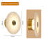 Modern 12W LED Wall Sconce with Faux Alabaster Shade 5CCT Selectable Hardwired Wall Light-130841103