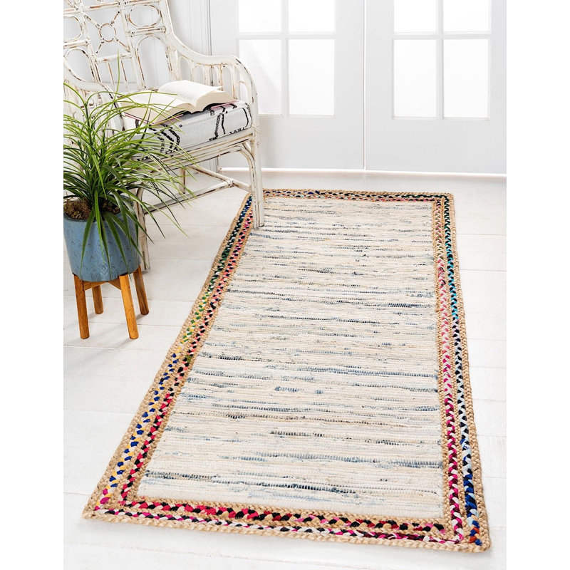 Cotton Indoor Rug, Runner 2'6" x 6'