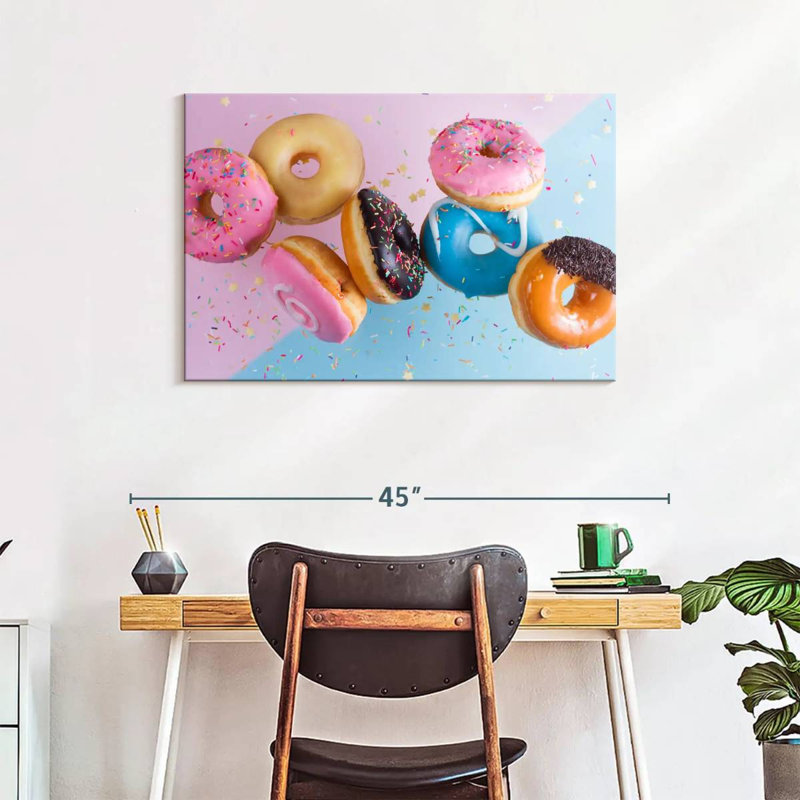 Yarlin Doughnut Party, 24" H x 36" W