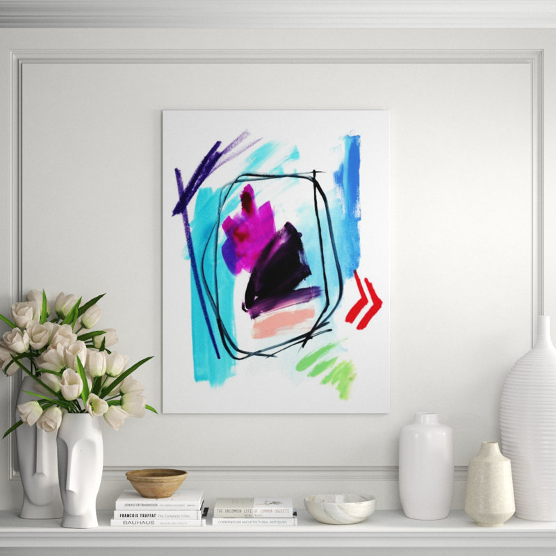 Candy Burst III Painting by Guseul Park, Plexi, 40" H x 30" W