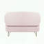 Banc de rangement avec repose-pieds avec fausse fourrure et pieds dorés-616901828