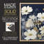 Reproduction encadrée FLORAL Series CCDCLXXV - bois massif-1736608637