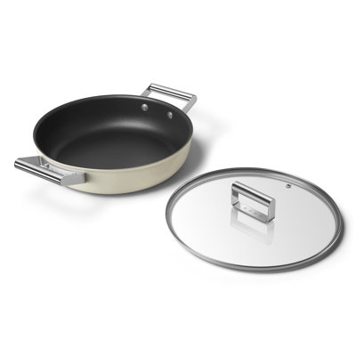 4 pte Casserole profonde avec couvercle de 11 po