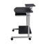 Chariot d'ordinateur compact avec rangement