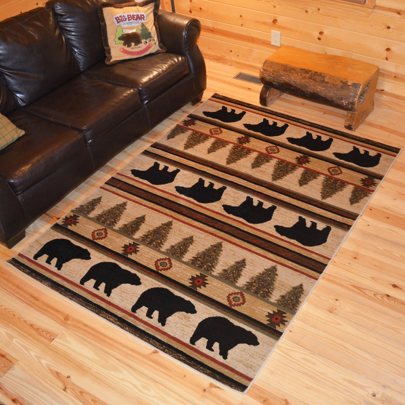 Tapis Haysi Southwestern, 3 pi 11 po x 5 pi 3 po