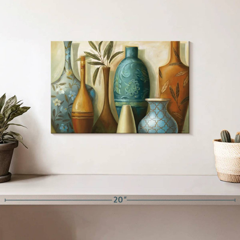 Senne Blue Morocco, 8" H x 12" W