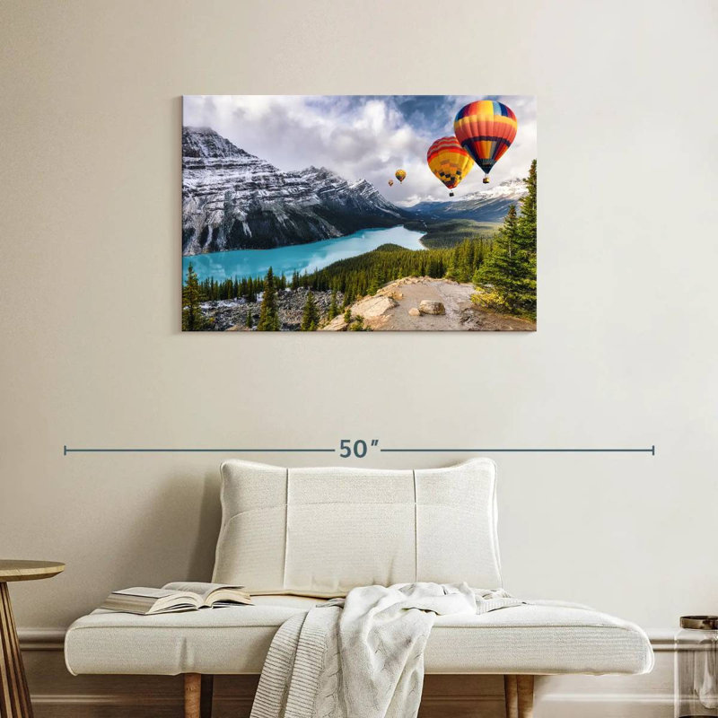 Montgolfières Hannes Banff, H 24 po x l 36 po