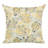 Outdoor Patio Water-Resistant Throw Pillows Set of 2, Ink Floral Pattern-1367176711