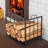 Jiang 13'' W Metal Log Rack