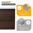 Paup 48" Wall Mounted Double Bathroom Vanity Set, Floating Bathroom Vanity with Resin Basin Sink Top, 4 Drawers-822978598