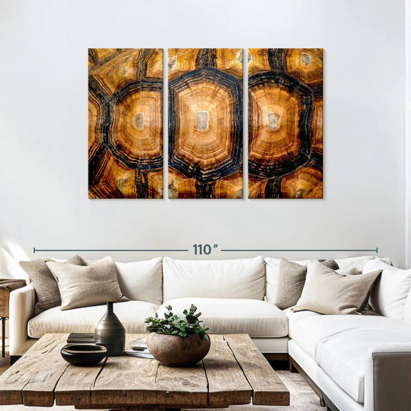 Turtle Shell, 48" H x 74" W