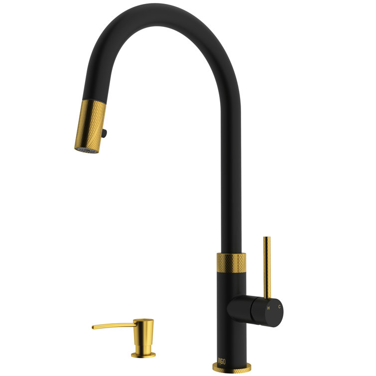 Bristol 19" H 1-handle Pull-Down 2-Function Sprayer Kitchen Faucet
