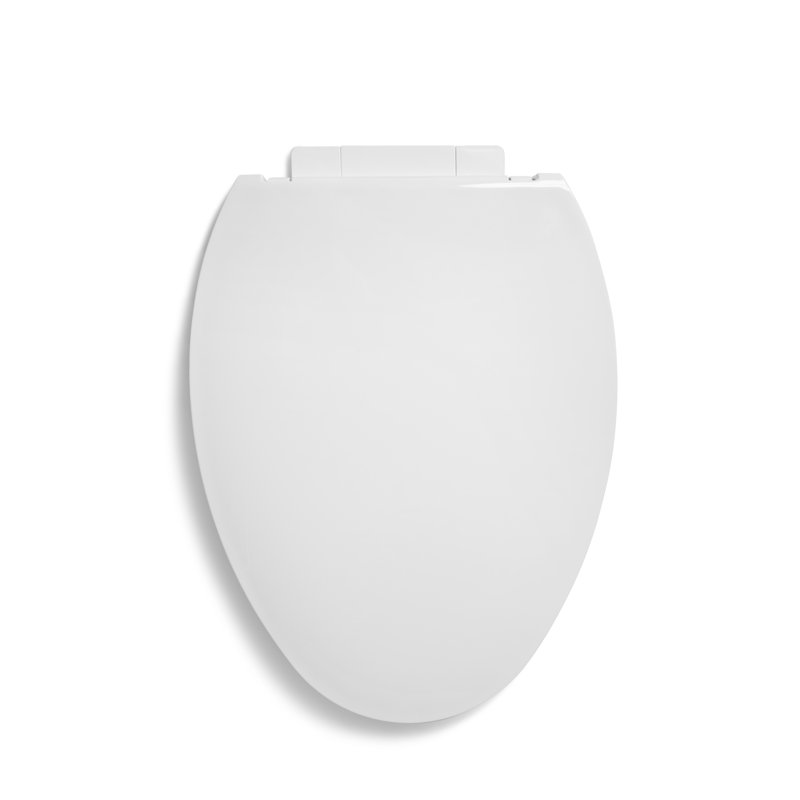 Luxury Elongated Toilet Seat and Lid, White
