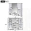 Armoire de rangement murale moderne pour salle de bain-1197843437